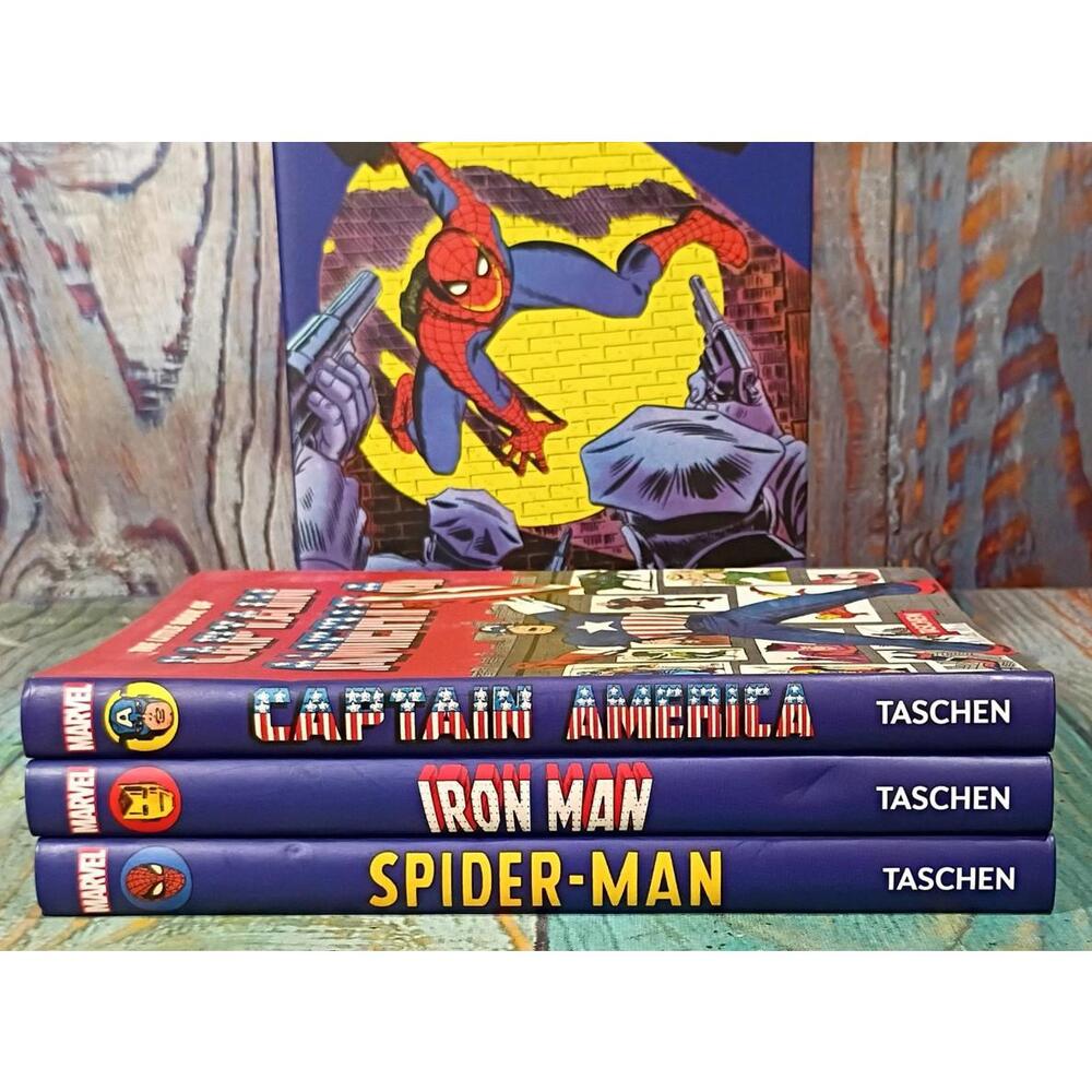 Mighty World of Marvel Box Set Spider-Man Iron Man Captain America & Avengers - Picture 7 of 13